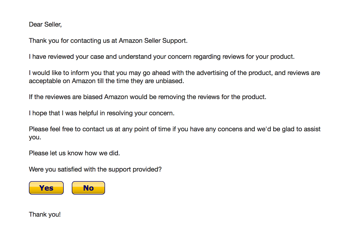 Amazon Letter SelfPublishing Review Amazon Letter